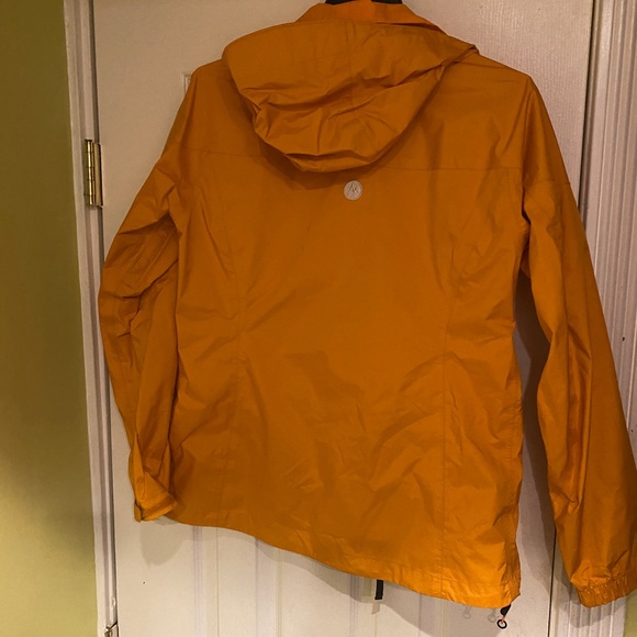 Marmot orange eco rain jacket windbreaker size MM.Unisex used condition - Picture 2 of 15